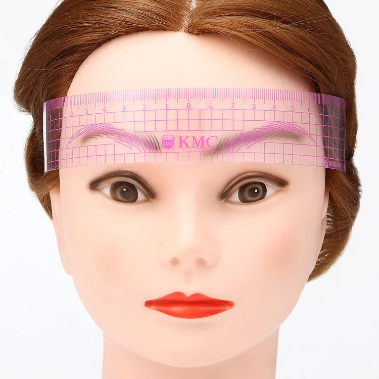 

1Pcs Permanent Makeup Stencils11cm Plastic Eyebrow Ruler Tattoo Radian ruler Shaping Tool For The Beginner tattoo eyebrows ruler