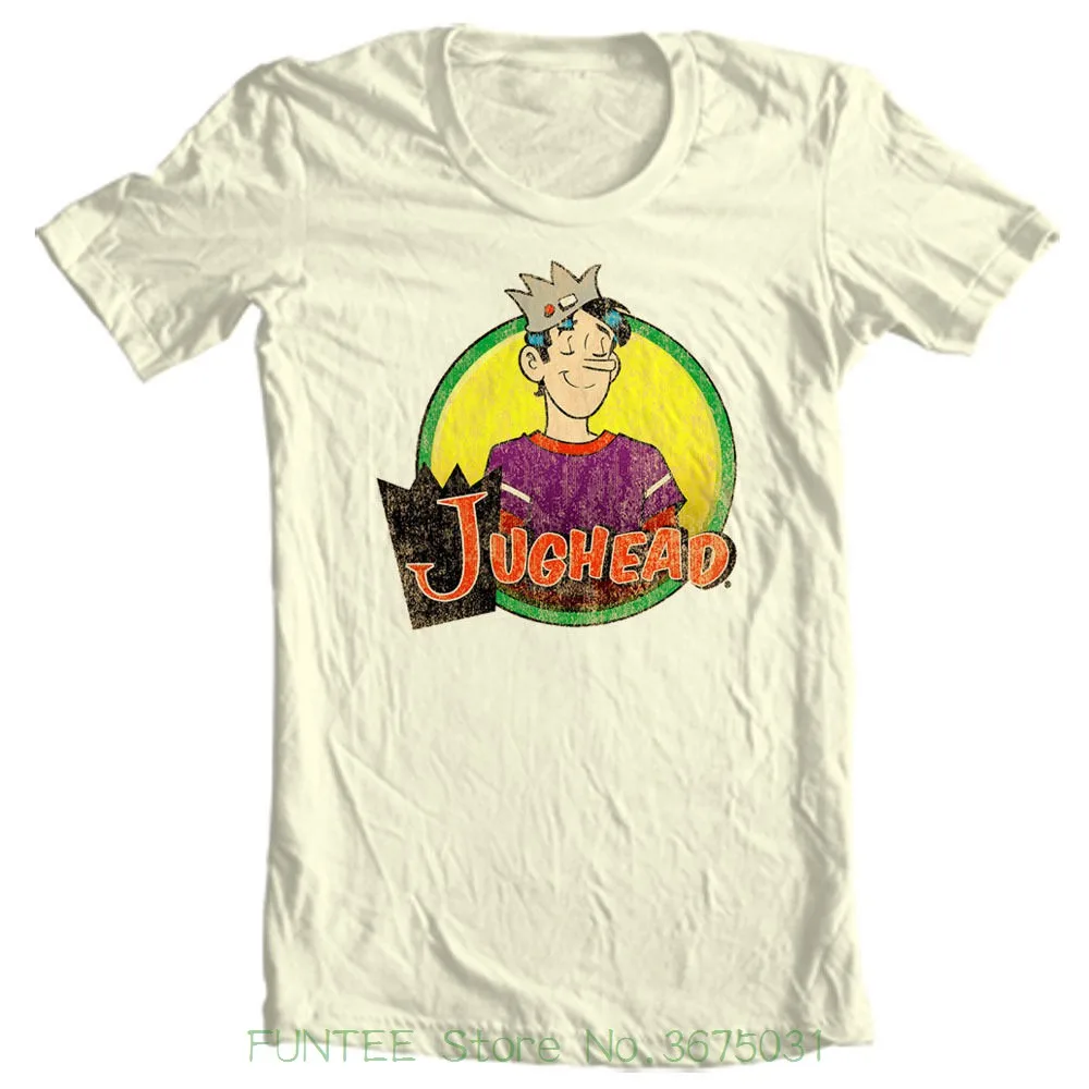Футболки мужские с круглым вырезом футболки Jughead футболка Archie Comics Ретро комиксы