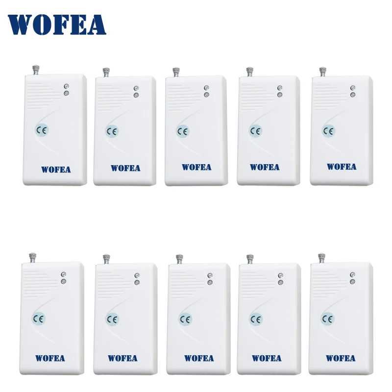 Wofea Wireles Vibration Sensor Shock Detector 10pcs/lot Free Shipping 433mhz