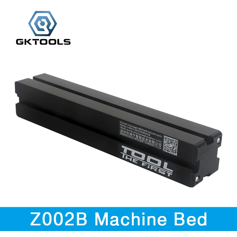 GKTOOLS 280 мм * 50 длинная машинная кровать док станция алюминиевый сплав используется