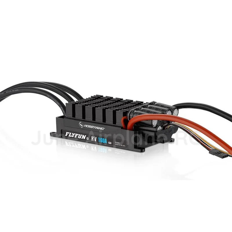 Безщеточный контроллер скорости Hobbywing ESC FlyFun V5 HV OPTO 160A для радиоуправляемого