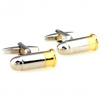 

C1627 Bullet Cufflink 15 pairs Wholesale Free Shipping