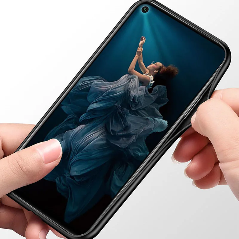 YueTuo Роскошный Жесткий стеклянный зеркальный чехол для huawei honor 20 pro lite 20i V20 view honor20