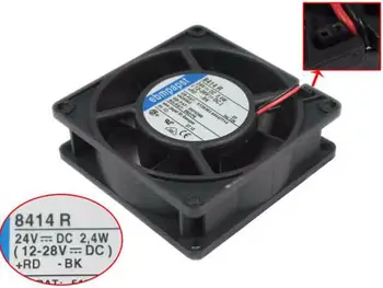 

ebm-papst TYP 8414 R DC 24V 2.4W 80x80x25mm 2-wire Server Cooling Fan