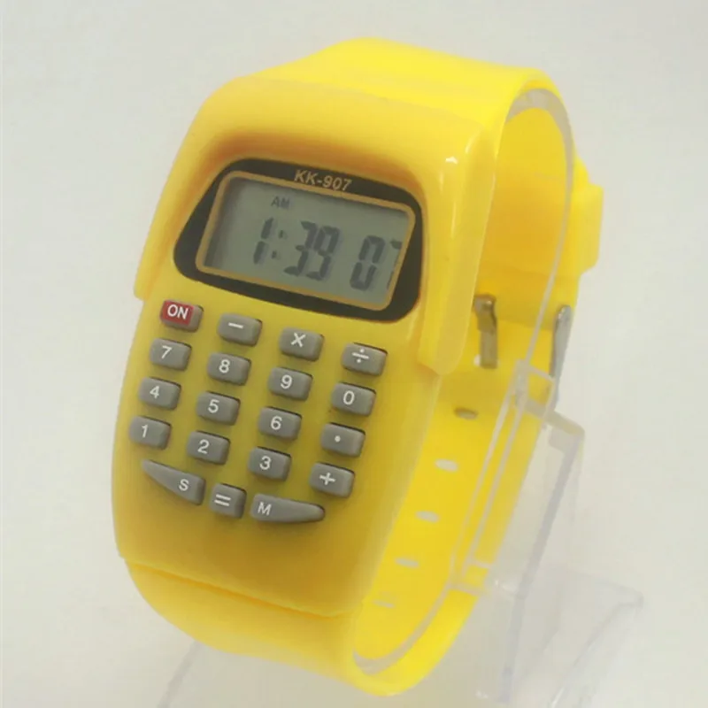 2019 Kids Watches Boys Girls Multi-function Watch Children Calculator Digital Watch Casual Silicone Sports Watch Montre Enfant