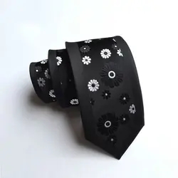 Новые личности моды случайные галстук полиэстер жаккард 6 см узкий мужской галстук