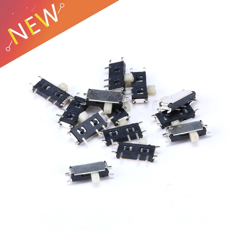 50Pcs/lot Mini 7-Pin On/Off 1P2T SPDT MSK-12C02 SMD Toggle Slide Switch ...