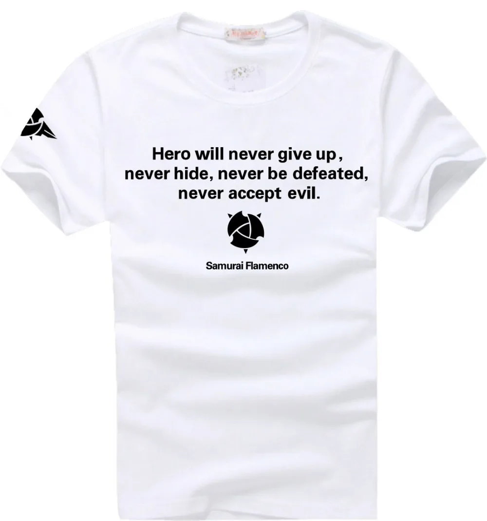 Samurai Flamenco T-shirt Animation Comic Fashion Cosplay