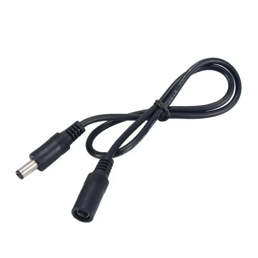 DC 12V 1 Female 2 3 4 8 Male Way Y Splitter Cable 5.5*2.1mm Female Male Extend Power Cord For CCTV Camera Home Appliance LED - Цвет: 0.5m one way