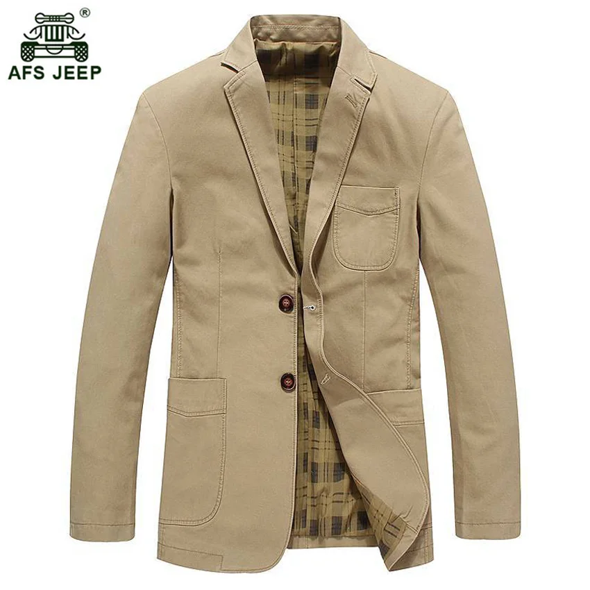 2018 Business men's spring casual brand blazer coat gentry man autumn ...