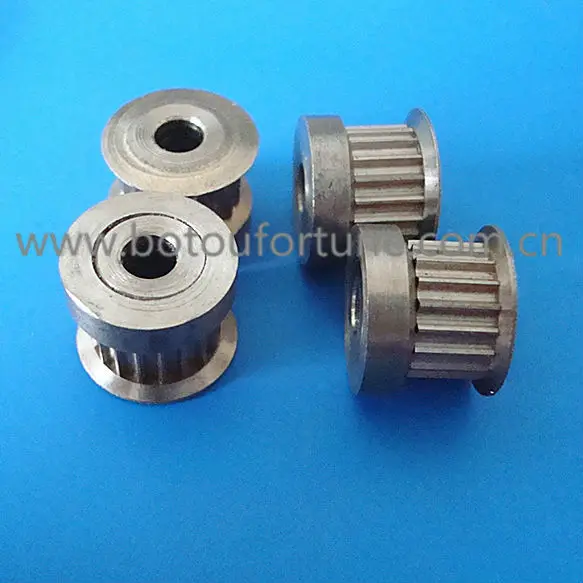

18 teeth XL timing pulleys aluminium 10mm width 6pcs a pack