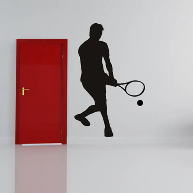 Tennis Player Sticker Name Number Car Switch Wall Decal Decors Home Decoration | Дом и сад