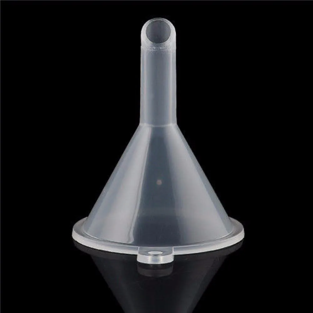 20f#10 шт прозрачный маленький пластик для флакон с арома-Распылителем мини жидкие масляные воронки лаборатории