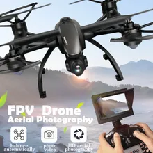 Real-time FPV Remote Control Helicopter 100m Control Distance UFO RC Drones 2.4G 4CH 6 Axis Gyro Hover Quadcopter 509