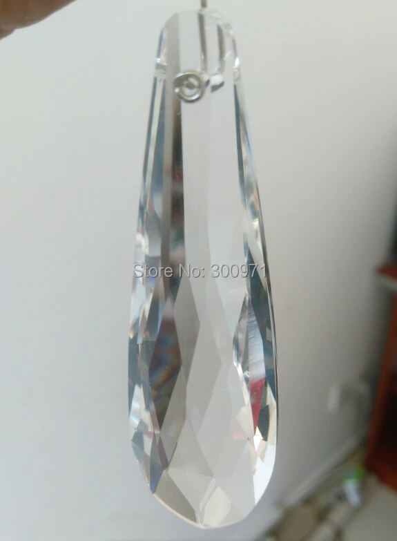50pcs/lot,76mm crystal crystal chandelier parts,crystal prism drop