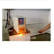 Индукционная нагревательная машина, подогрев металлической пластины для отжига или ковки