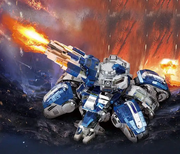 3D металлический каркас в сборе модель Terran Siege Tank mode | Игрушки и хобби