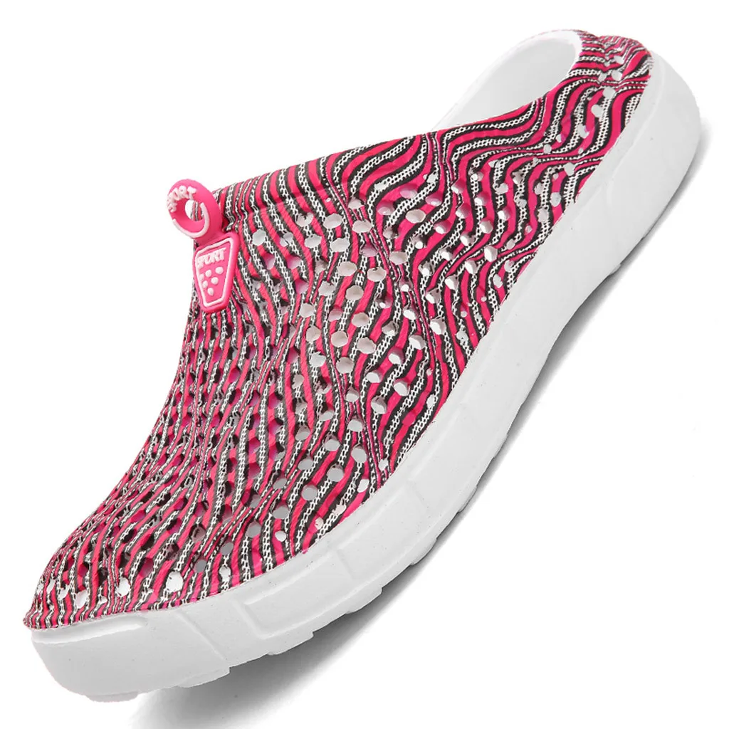 MUQGEW الأزياء للماء الصنادل الصيف النساء النعال السيدات صنادل شاطئ الجوف خارج زائد حجم عارضة تنفس الأحذية MUQGEW الأزياء للماء الصنادل الصيف النساء النعال السيدات صنادل شاطئ الجوف خارج زائد حجم عارضة تنفس الأحذية