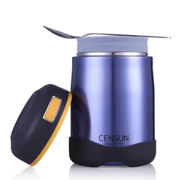 

Food Vacuum Flasks 700ml Insulation Kettle Stainless Steel Portable Thermal Lunch Box For Food With Bag Breakfast Container