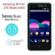 10 шт./лот закаленное стекло 9 H Взрывозащищенная защитная пленка для экрана протектор для zte Blade A465