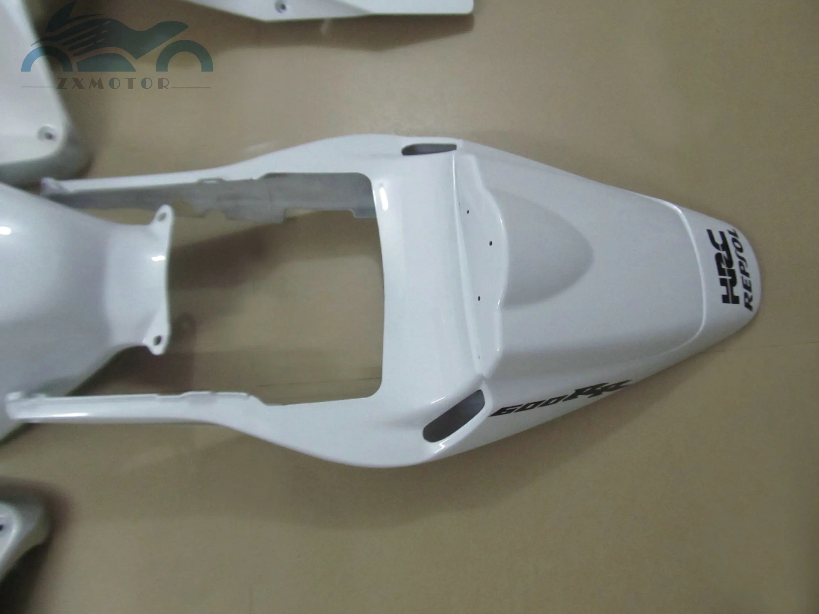 Изготовленный на заказ комплект обтекателя впрыска, пригодный для Honda CBR600RR 2003-2004 CBR 600RR 03-04 ABS обтекатель наборы Серебряный Белый Кузов DV19