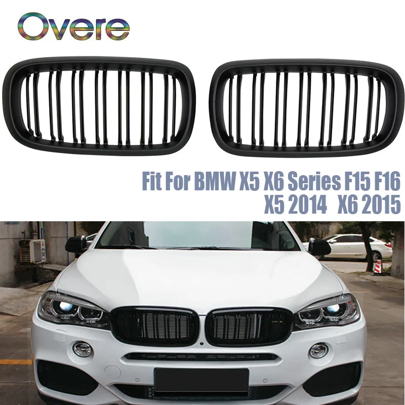 Автомобильный передний бампер OVERE гоночные грили для BMW X5 F15 X6 F16 2018 2017 M