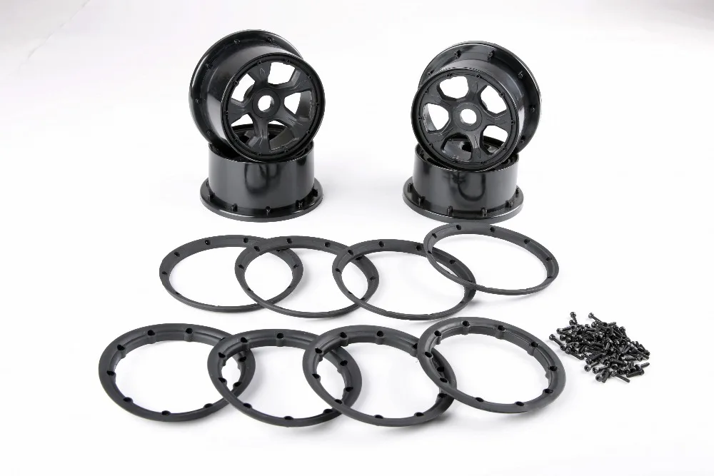 1/5 HPI BAJA 5T 5SC Ступица колеса с beadlock 4 шт./компл. для KM Rovan 5sc baja запасные части-85294 |