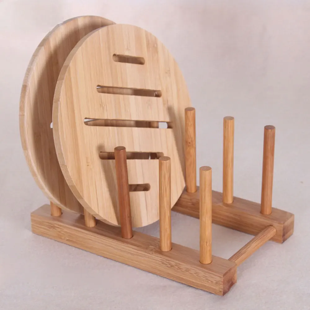 

Wooden Drainer Plate Stand Dish Plate Fold Rack Holder Stand Dry Shelf Storage Decorative Shelves Kitchen Organizer