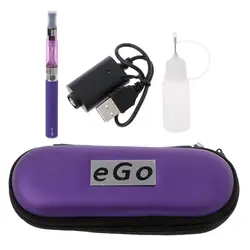 Электронная сигарета распылитель Vape Батарея комплект в чехле на молнии 900 мАч для эго CE4
