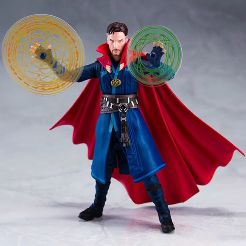 

2019 Avengers Infinity War Dr. Strange Action Figure Toys Super Hero Doctor Strange Collectible Model Figure Action S.H.Figuarts