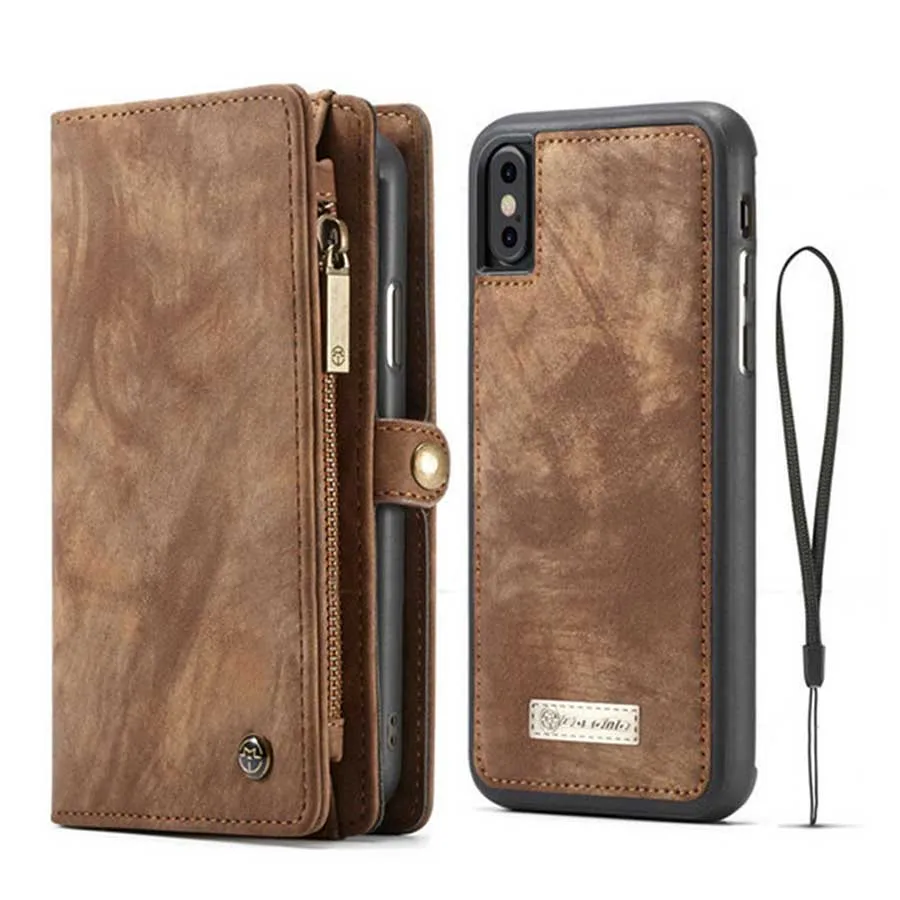 Leather Wallet Case for Samsung Galaxy S10 S10e 2-in-1 Detachable Phone Cover Card Wallet Flip Case for Samsung S10 Plus S10lite (16)
