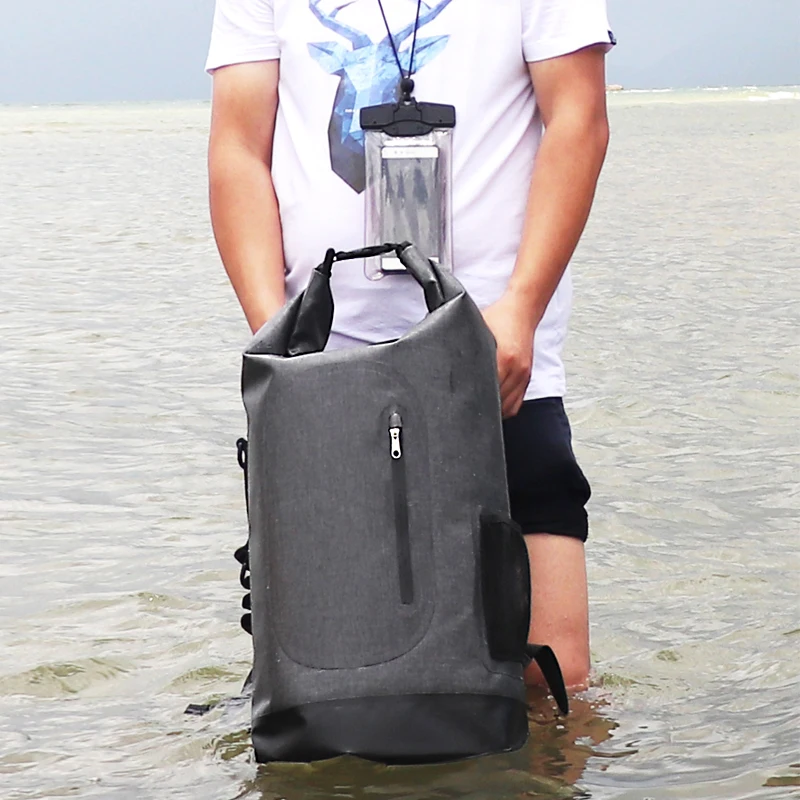 Большая водонепроницаемая сумка рюкзак большой профессиональный плаванье рафтинг хранения сухой мешок с регулируемым крючок для ремней
