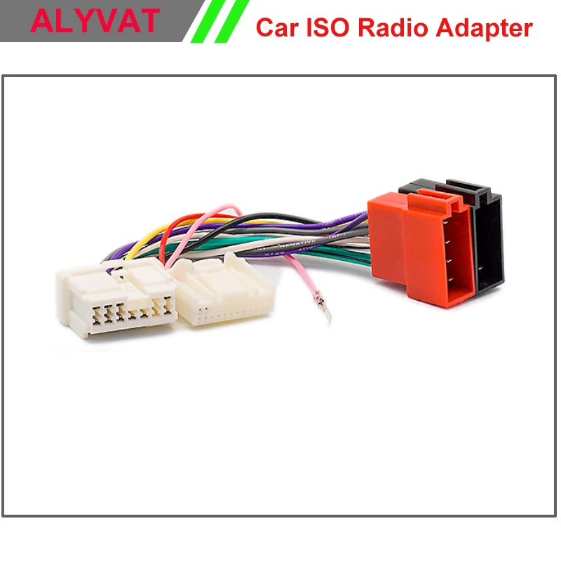 Автомобильный радиоприемник ISO жгут проводов для RENAULT Logan Sandero Duster 2012+ силовой провод кабель Авто Стерео адаптер Разъем адаптер штекер