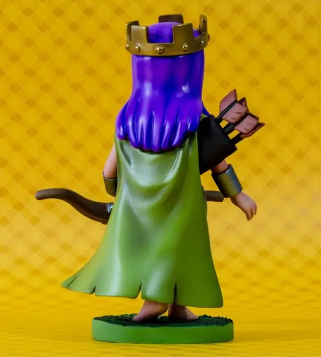 archer queen clash of clans coc action toy figure scale model pvc