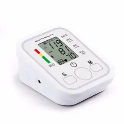 Tensiometro lcd цифровой Интеллектуальный автоматический электронный монитор артериального давления Рычаг импульсный измерительный инструмент