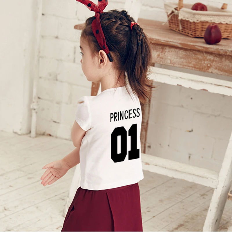 Murah Pangeran Putri Surat Lucu T shirt untuk Bayi Laki laki Perempuan NO 1 Tops Tee Lengan Pendek Katun Pakaian Anak anak T shirt untuk anak Harga Pangeran Putri Surat Lucu T shirt untuk Bayi Laki laki Perempuan NO 1 Tops Tee Lengan Pendek Katun Pakaian Anak anak T shirt untuk anak