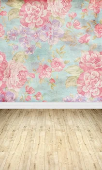 

5X7ft Thin Vinyl photography background Customize flower Pattern Backdrops Digital Printing Background for photo Studio F1246