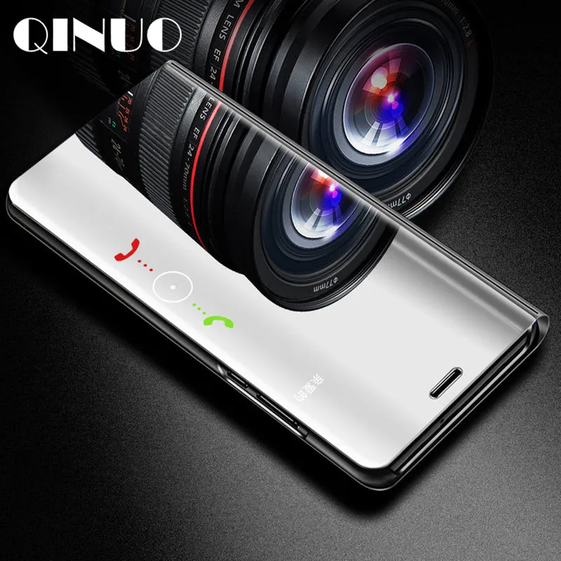 

Smart View flip Case For Xiaomi Redmi Note 6 5 Pro 3 6A 5A case For Xiaomi Redmi 5 Plus Note 4 4X S2 Y1 Lite Y2 Telefon kilifi