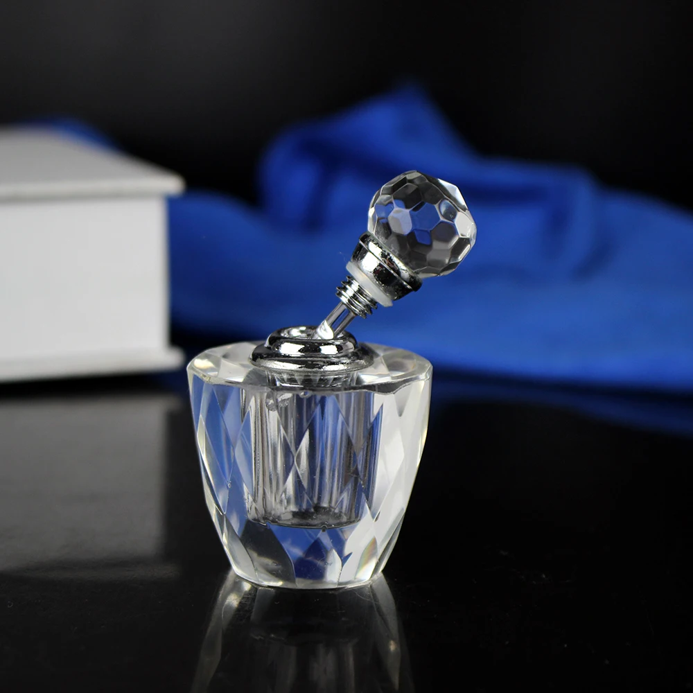 

30PCS/LOT 3ml Oil Bottle Crystal Essential Oil Bottle Favors for Wedding Gifts