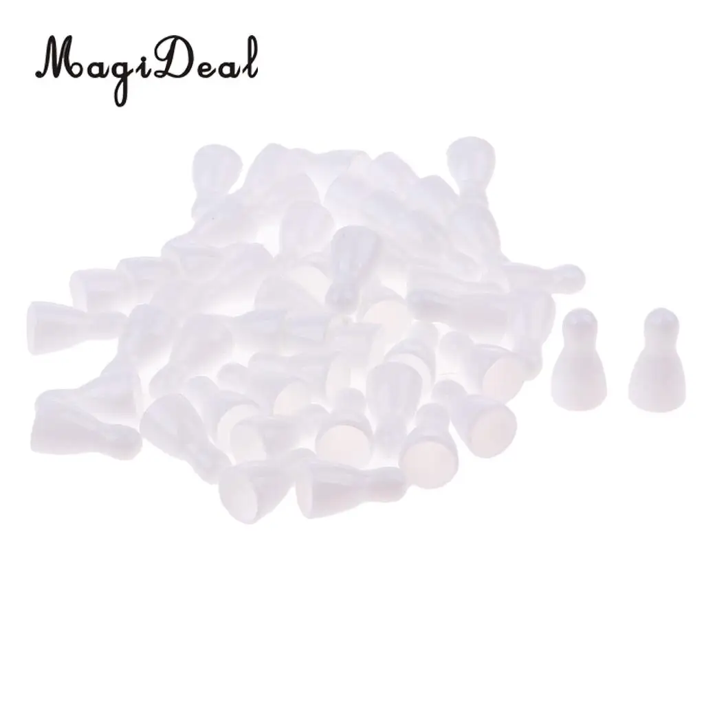 50 Pieces Checkers Chess Pieces ChessBoard Chessmen for Board Games for Chess Players of all Ages and all Skill Levels