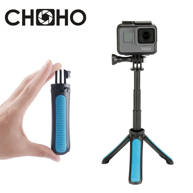 

Selfie Stick Self Handheld Extendable Pole Monopod Mini Tripod Stand for Gopro HERO 7 6 5 4 3+ Xiaoyi 4K Lite SJCAM Accessories