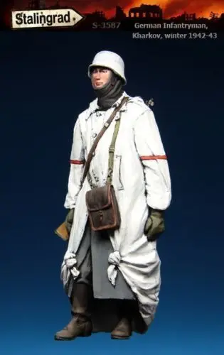 Stalingrad S-3587 немецкий Infantryman kharv зима (1942-43) 1/35 Смола модельный комплект | Игрушки и