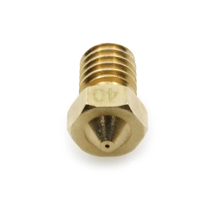 5 Pcs أو 10 pcs 3D طابعة V6 و V5 J-رئيس النحاس فوهة الطارد فوهة 0.2/0.25 /0.3/0.4/0.5/0.6/0.8/1.0mm ل 1.75/3.0mm 5 Pcs أو 10 pcs 3D طابعة V6 و V5 J-رئيس النحاس فوهة الطارد فوهة 0.2/0.25 /0.3/0.4/0.5/0.6/0.8/1.0mm ل 1.75/3.0mm