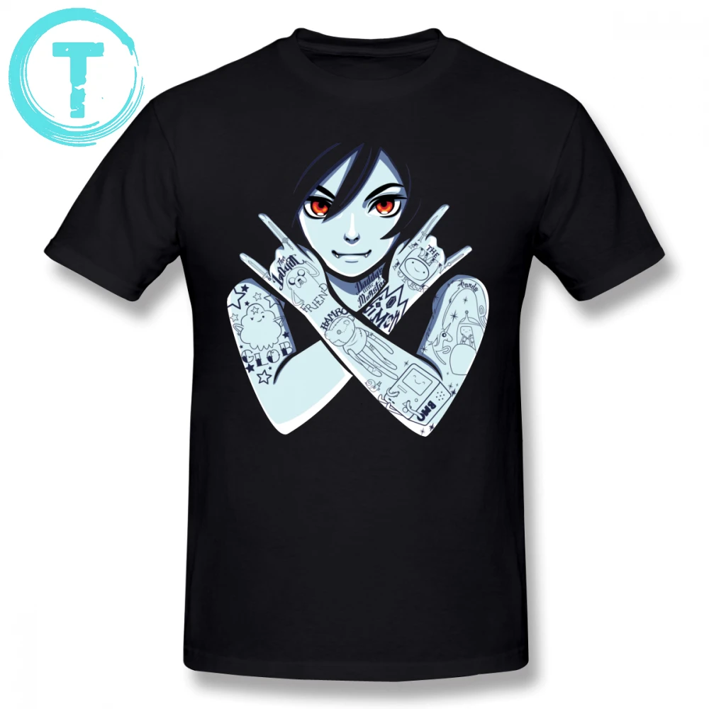 

Adventure Time T Shirt Vampire Queen T-Shirt 5x Cotton Tee Shirt Mens Basic Short Sleeve Print Fun Tshirt