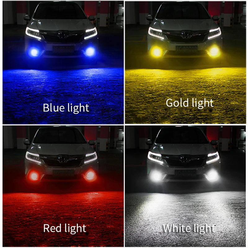 Автомобильные противотуманные фары RXZ 2 шт. H16 PSX24W H1 led H3 H7 H11 H8 9005 9006 HB3 HB4 H27 880 881