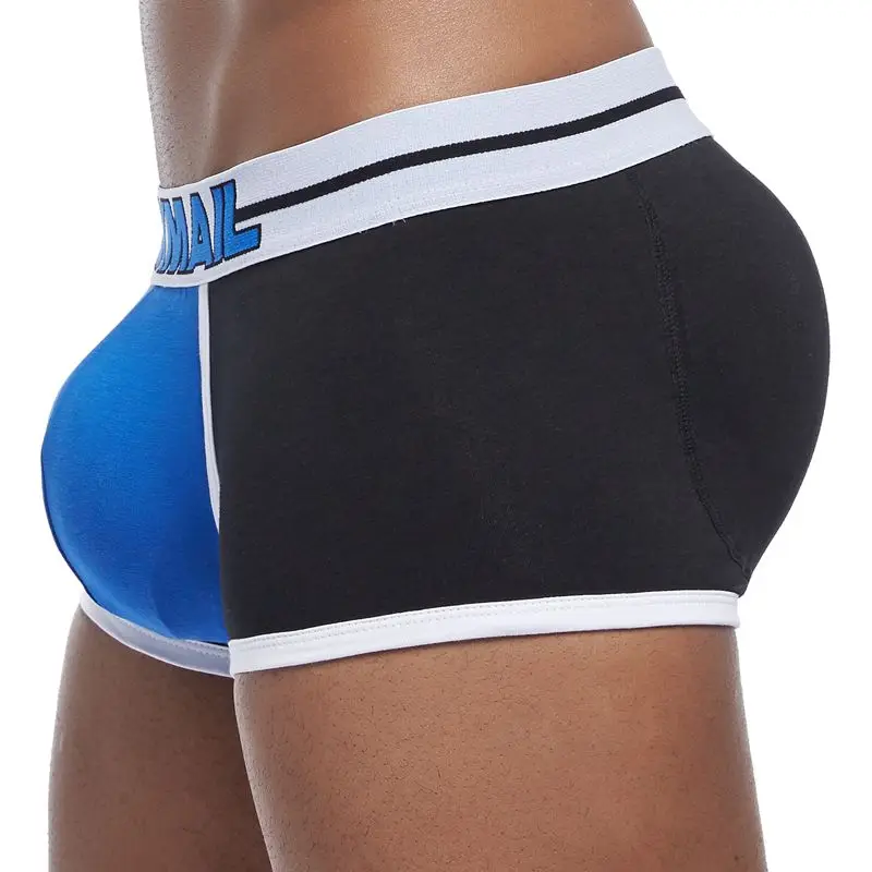 Sexy Strong Cool Men Underwear Hip-up Butt Lifter Mens Package Enhancing Padded Trunk Shorts Gay Penis Boxer Push Up Boxershorts
