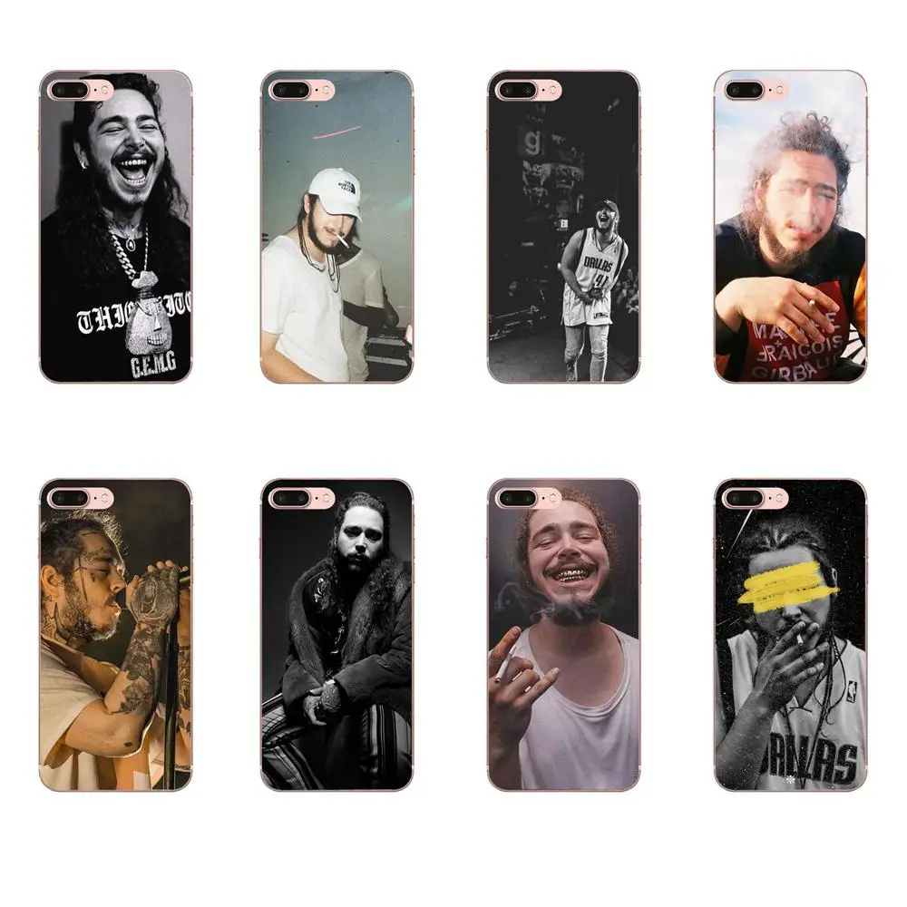 Soft Phone Case Cover Coque Shell Post Malone For Apple iPhone 4 4S 5 5C 5S SE 6 6S 7 8 Plus X XS Max XR | Мобильные телефоны и