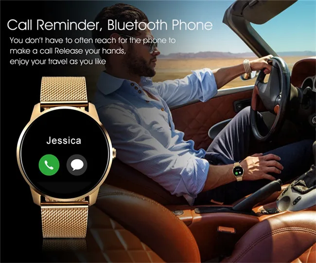 Bluetooth Montre Smart Watch 1.22 pouce IPS HD Support Daffichage Surveillance de la Fréquence Cardiaque Message Push pour IOS Android Bluetooth Montre Smart Watch 1.22 pouce IPS HD Support Daffichage Surveillance de la Fréquence Cardiaque Message Push pour IOS Android