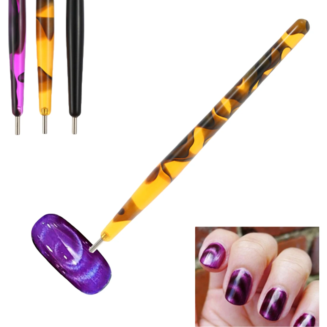 Buy 1PC Magic 3D Stick Pen Nail Art Dotting DIY Painting