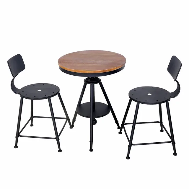 HLC Adjustable table chair set Kitchen Dining Table Set Bar Table ... HLC Adjustable table chair set Kitchen Dining Table Set Bar Table ...